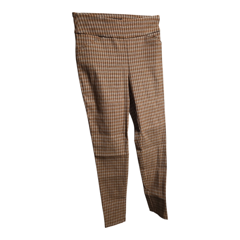 Versona Brown Plaid Pants